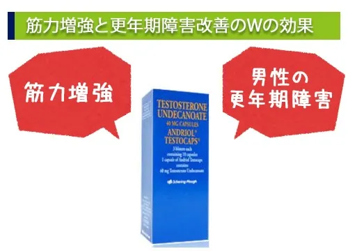 筋力増強と更年期障害改善のWの効果