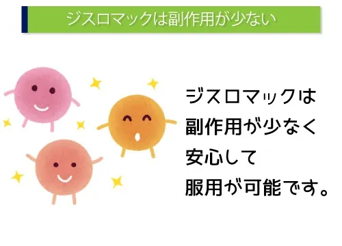ジスロマックは副作用が少ない