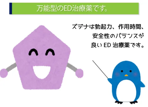 万能型のED治療薬です